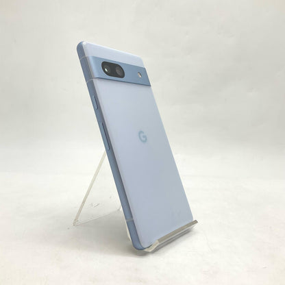 【全額返金保証】【最速発送】Google Pixel 7a 128GB Sea au G82U8 白ロム 美品 動作確認済
