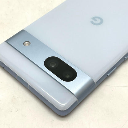 【全額返金保証】【最速発送】Google Pixel 7a 128GB Sea au G82U8 白ロム 美品 動作確認済