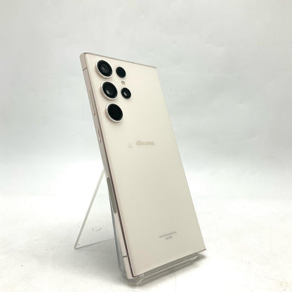 【全額返金保証】【最速発送】SAMSUNG Galaxy S23 Ultra 256GB クリーム docomo SC-52D 白ロム 超美品 動作確認済