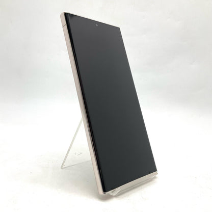 【全額返金保証】【最速発送】SAMSUNG Galaxy S23 Ultra 256GB クリーム docomo SC-52D 白ロム 超美品 動作確認済