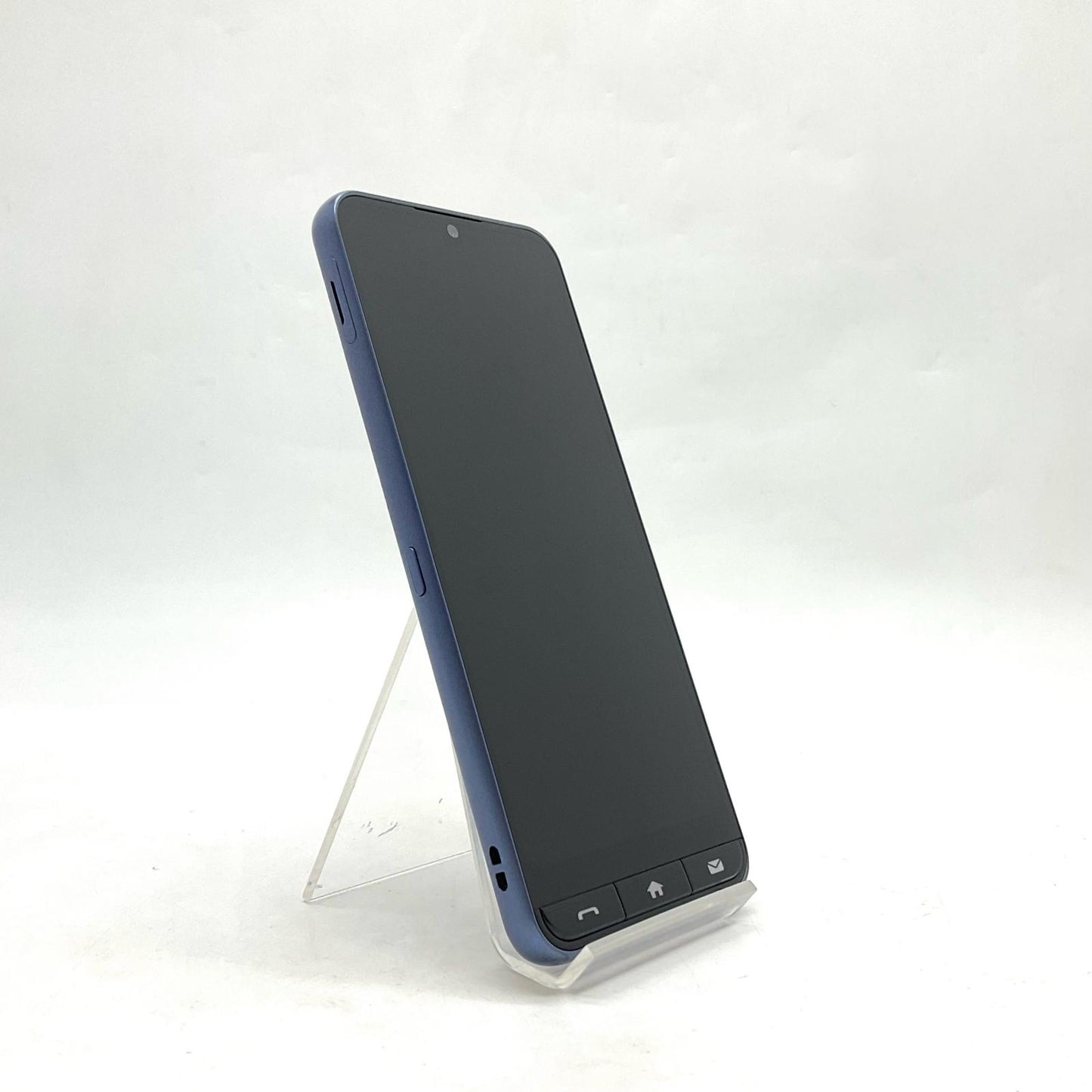 【全額返金保証】【最速発送】ZTE かんたんスマホ 4 128GB ネイビー Softbank A402ZT 白ロム 超美品 動作確認済