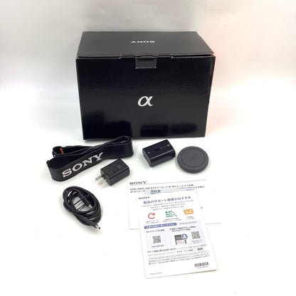 【全額返金保証】【最速発送】Sony デジタル一眼 α7 IV ILCE-7M4 ボディ ブラック 美品 動作確認済