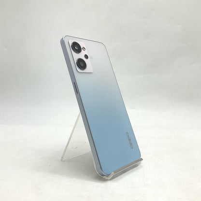 【全額返金保証】【最速発送】OPPO Reno 7A 128GB ドリームブルー Y!mobile A201OP 白ロム 動作確認済