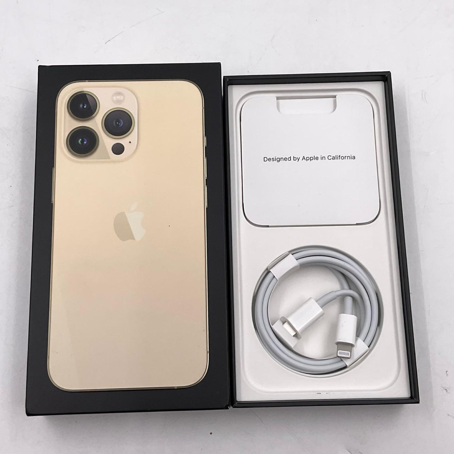 【全額返金保証】【最速発送】Apple iPhone iPhone Pro 13 Pro 256GB ゴールド docomo SIMフリー 白ロム 動作確認済 78%