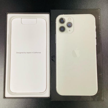 【全額返金保証】【最速発送】Apple iPhone iPhone Pro 11 Pro 512GB シルバー docomo SIMフリー 白ロム 動作確認済 75%
