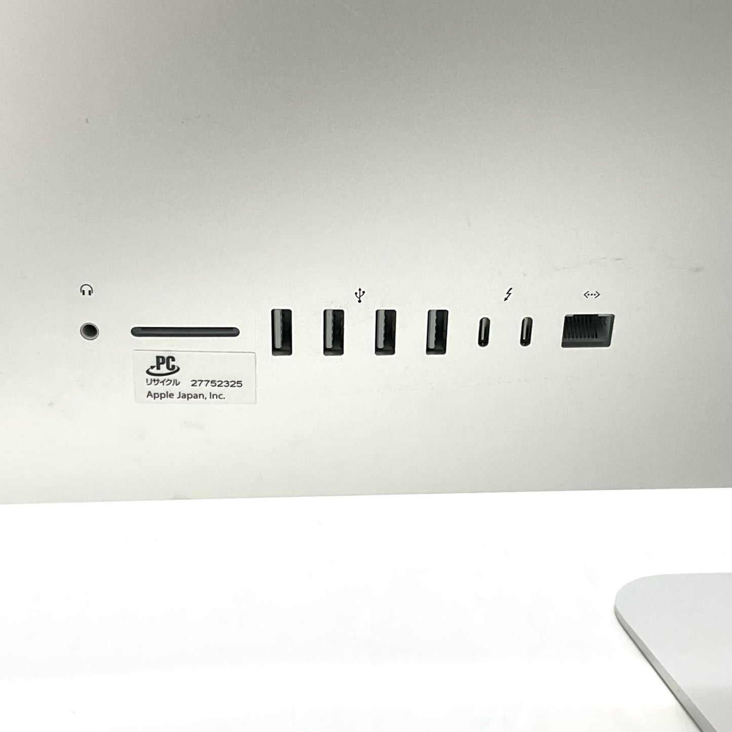 【全額返金保証】【最速発送】Apple iMac 27インチ 3GHz 6コア Intel Core i5 24GB フュージョンドライブ 1TB シルバー 美品 動作確認済