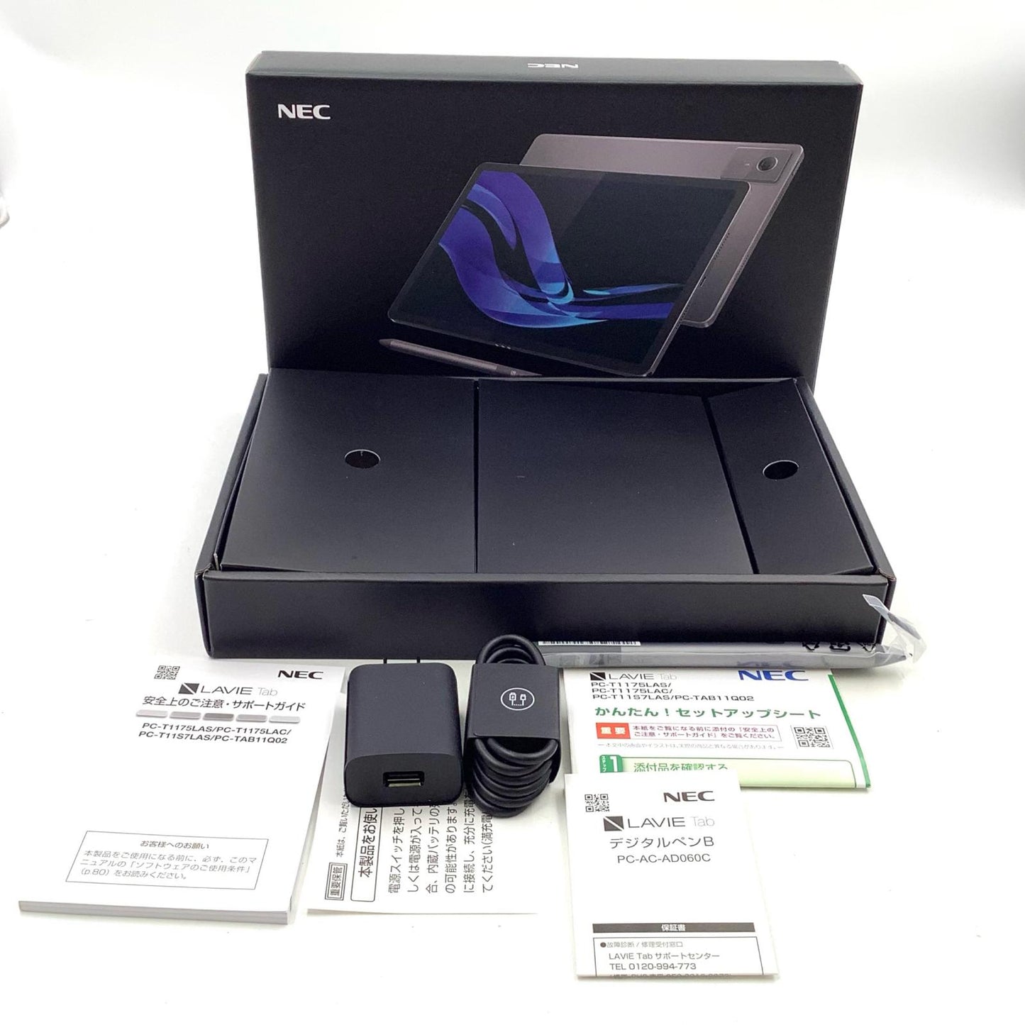 【全額返金保証】【最速発送】NEC LAVIE Tab 11QHD3 11インチ 256GB 超美品 動作確認済