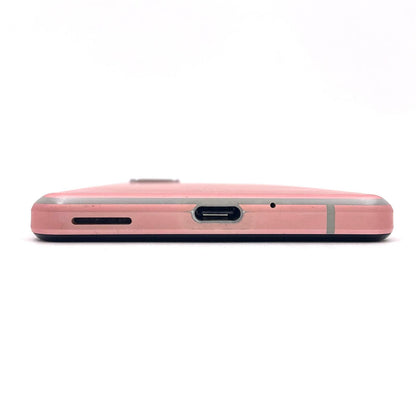 【全額返金保証】【最速発送】SHARP AQUOS sense5G 64GB コーラルレッド docomo SH-53A 白ロム 動作確認済