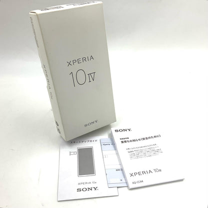 【全額返金保証】【最速発送】Sony Xperia 10Ⅳ 128GB ラベンダー 楽天モバイル SIMフリー XQ-CC44 白ロム 美品 動作確認済