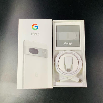 【最速発送】Google Pixel 7 128GB Snow au G03Z5【難有】