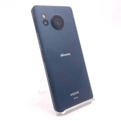 【全額返金保証】【最速発送】SHARP AQUOS sense8 128GB Cobalt Black docomo SIMフリー SH-54D 白ロム 動作確認済
