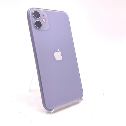 【全額返金保証】【最速発送】Apple iPhone iPhone 11 128GB パープル docomo 白ロム 動作確認済 79%
