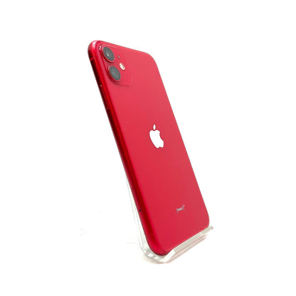 【全額返金保証】【最速発送】Apple iPhone iPhone 11 128GB (PRODUCT)RED au 白ロム 動作確認済 84%
