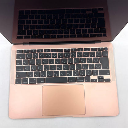 【全額返金保証】【最速発送】Apple MacBook Air 13.3インチ 2020 1.1GHz クアッドコア Intel Core i5 8GB 512GB ゴールド 85% 動作確認済