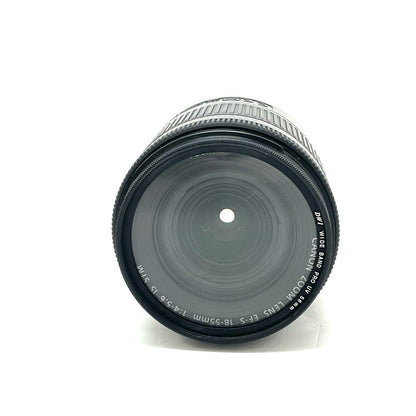 【全額返金保証】【最速発送】Canon EF-S18-55mm F4-5.6 IS STM 美品 動作確認済