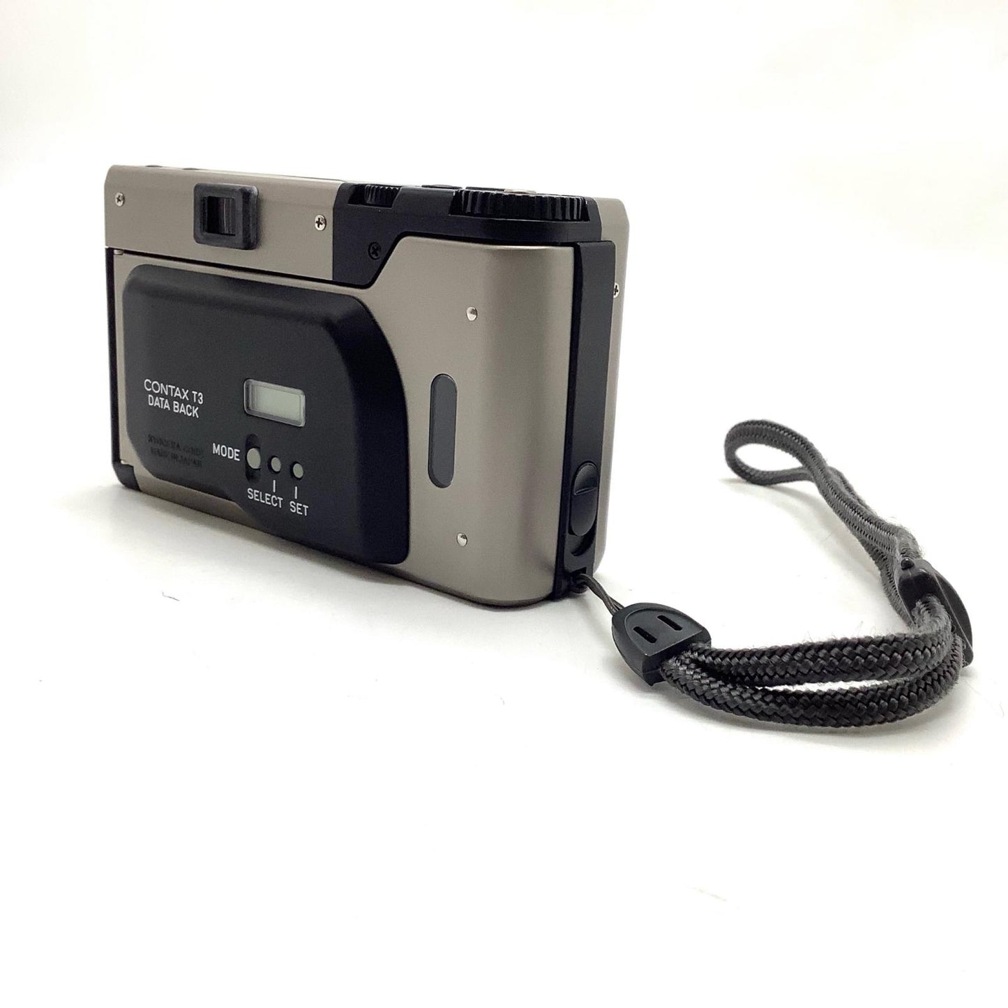 【全額返金保証】【最速発送】CONTAX T3D シングルティース [チタンシルバー] 美品 動作確認済