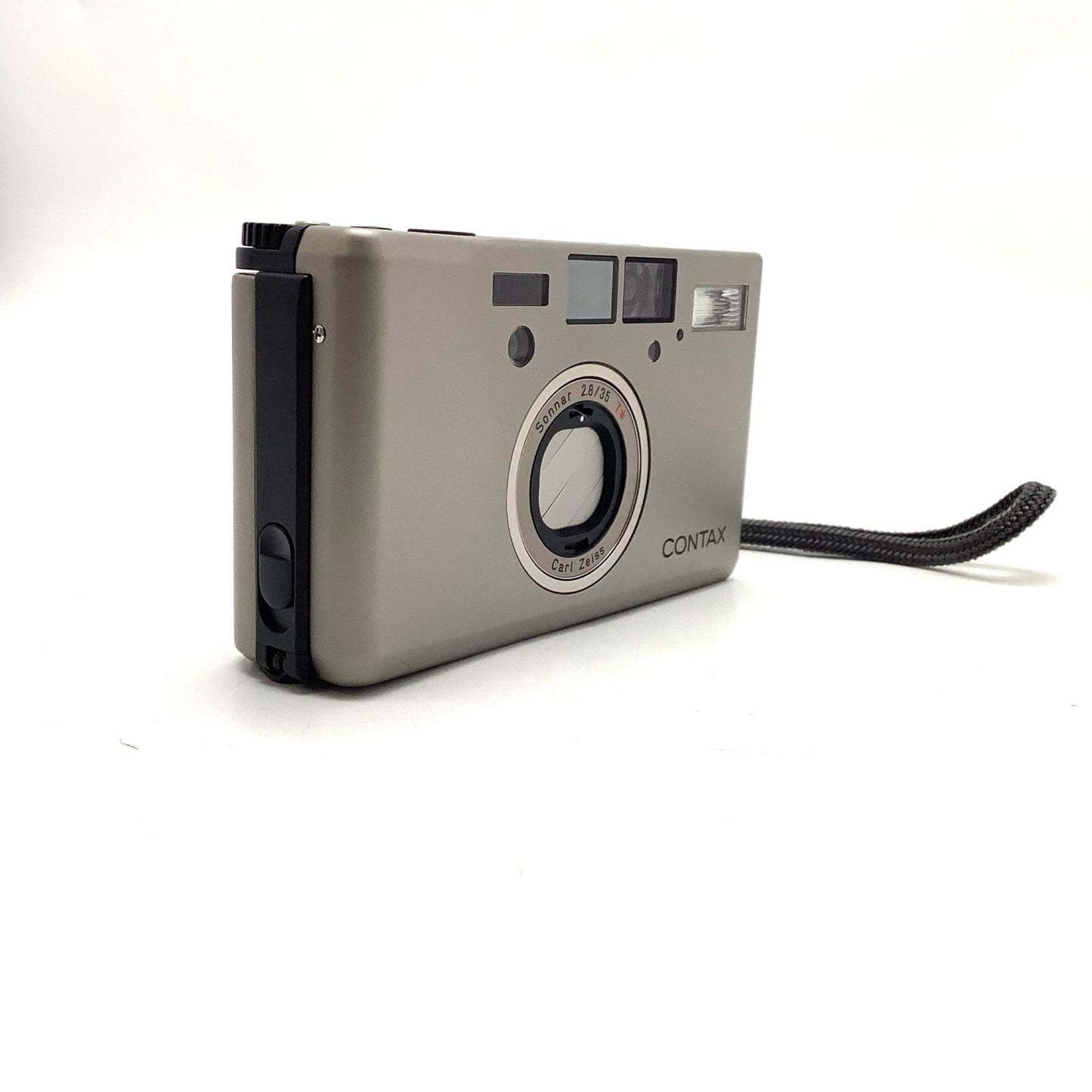 【全額返金保証】【最速発送】CONTAX T3D シングルティース [チタンシルバー] 美品 動作確認済