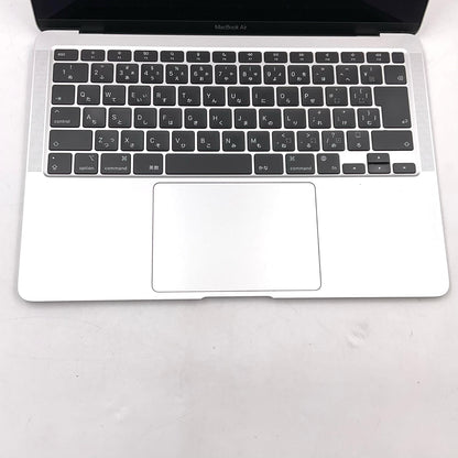 【全額返金保証】【最速発送】Apple MacBook Air 13.3インチ 2020 Apple M1 8GB 256GB シルバー 85% 美品 動作確認済