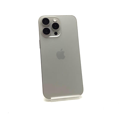 【全額返金保証】【最速発送】Apple iPhone iPhone 15 Pro Max 256GB ナチュラルチタニウム SIMフリー 白ロム 美品 動作確認済 82%