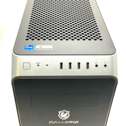 【全額返金保証】【最速発送】ドスパラ GALLERIA ゲーミングデスクトップPC XA7C-R47T intel core i7-13700F 32GB M.2 SSD 1TB NVIDIA GeForce RTX 4070 Ti 美品 動作確認済