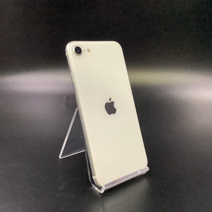 【全額返金保証】【最速発送】Apple iPhone iPhone SE（第2世代） 128GB ホワイト docomo 白ロム 動作確認済 74%