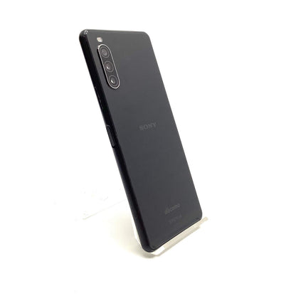 【全額返金保証】【最速発送】Sony Xperia 10 II 64GB ブラック docomo SO-41A 白ロム 動作確認済