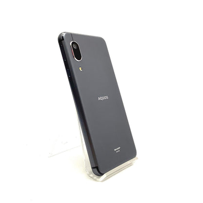 【全額返金保証】【最速発送】SHARP AQUOS sense3 basic 32GB ブラック au SHV48 白ロム 美品 動作確認済