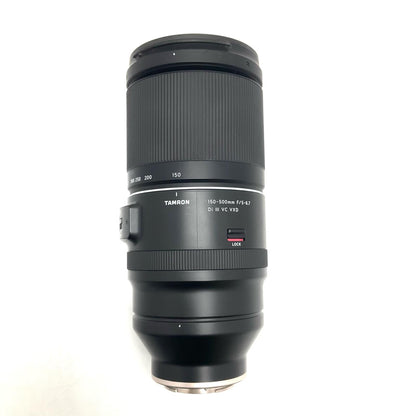 【全額返金保証】【最速発送】TAMRON 150-500mm F/5-6.7 Di III VC VXD (Model A057) 美品 動作確認済
