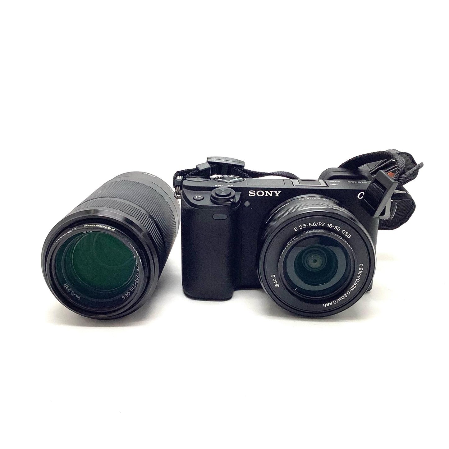 【全額返金保証】【最速発送】Sony デジタル一眼 α6400 ILCE-6400X ダブルズームレンズキット [ブラック] 美品 動作確認済