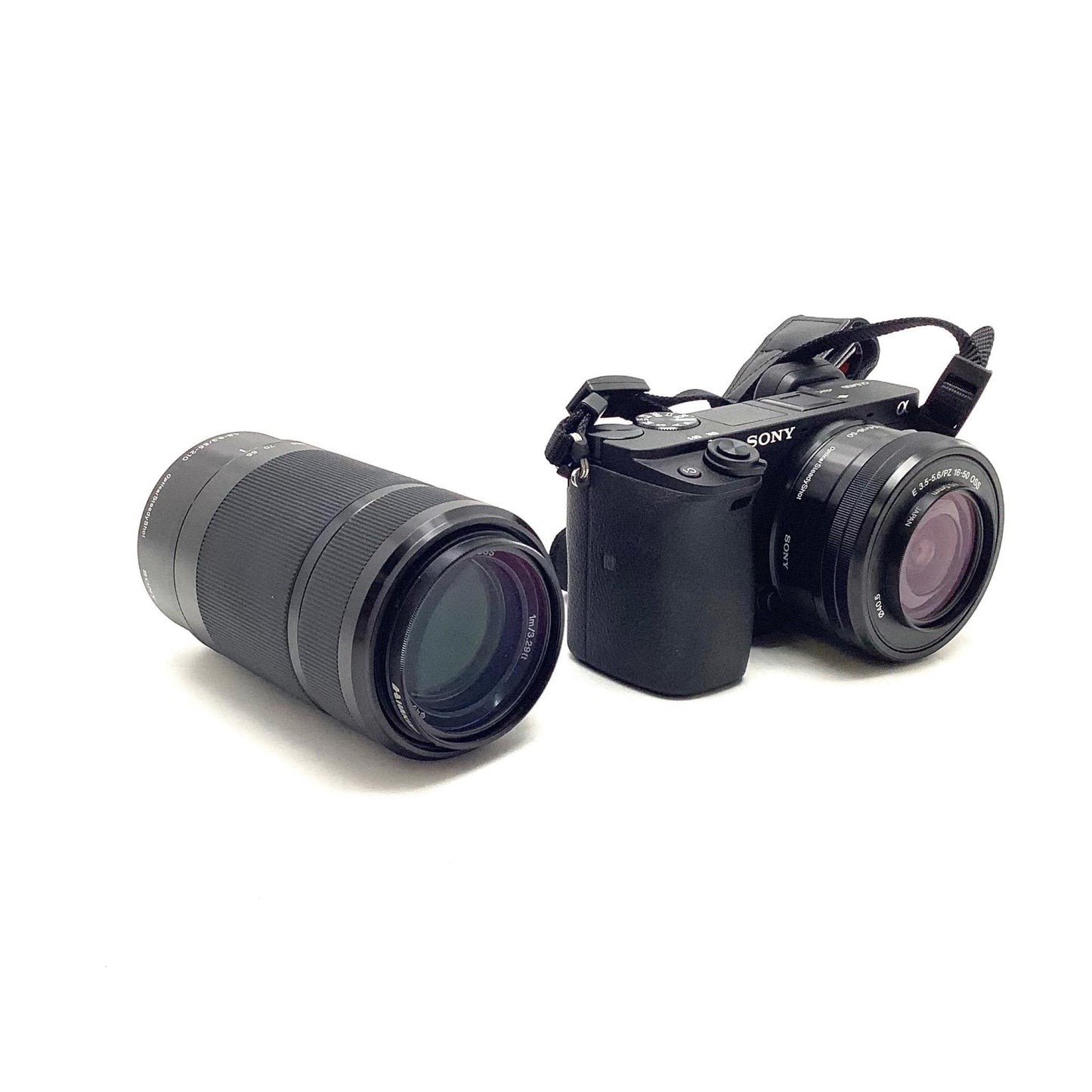 【全額返金保証】【最速発送】Sony デジタル一眼 α6400 ILCE-6400X ダブルズームレンズキット [ブラック] 美品 動作確認済