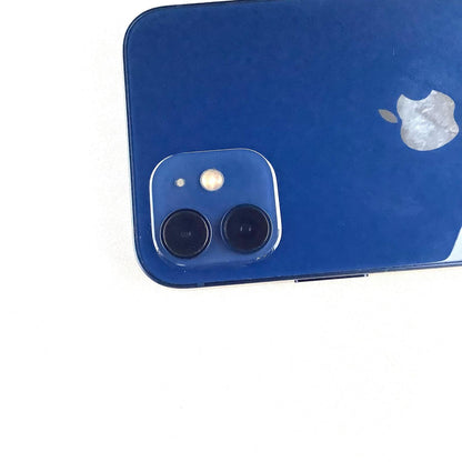 【最速発送】Apple iPhone iPhone 12 64GB ブルー au 白ロム【難有】 100%
