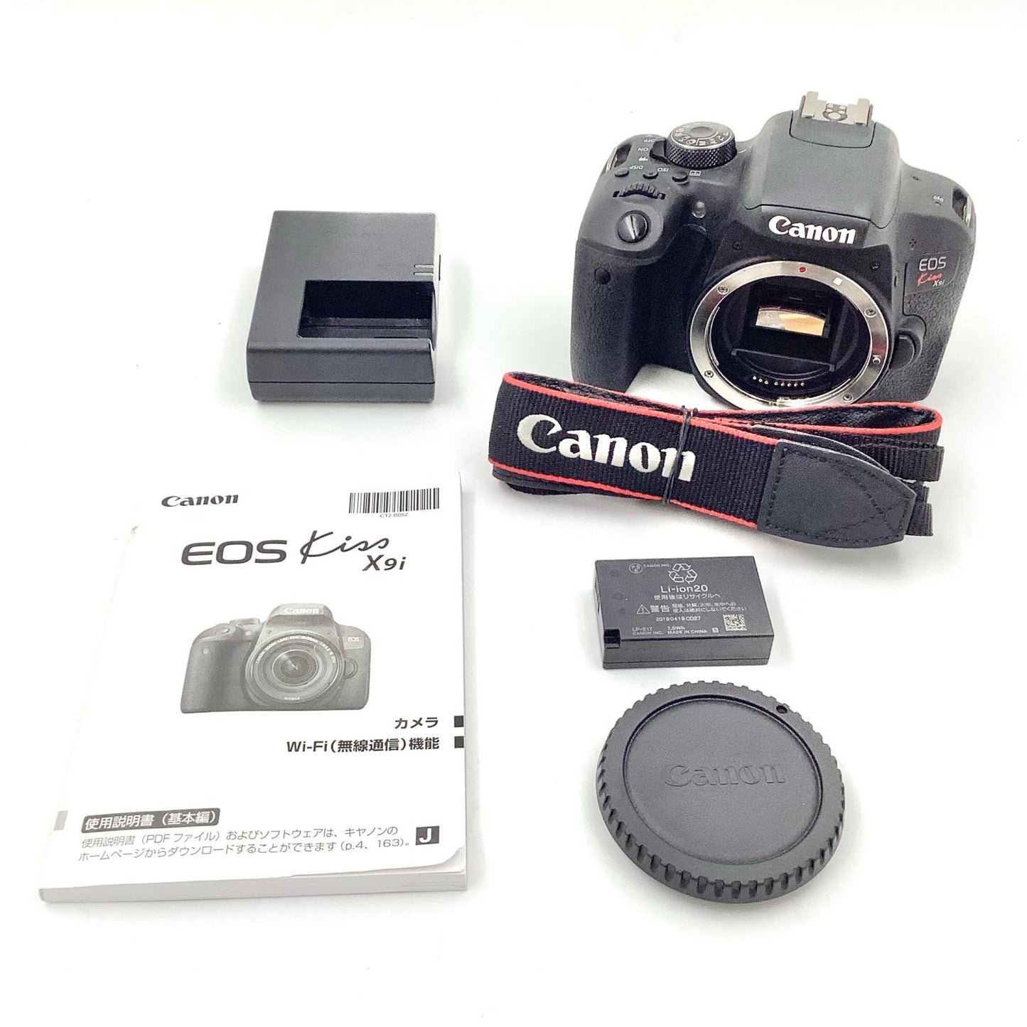 【全額返金保証】【最速発送】Canon デジタル一眼 EOS Kiss X9i ボディ ブラック 美品 動作確認済