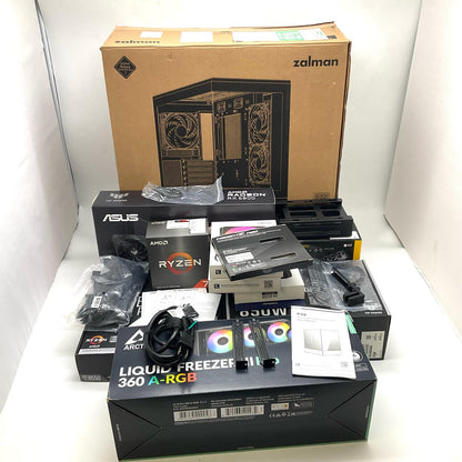 【全額返金保証】【最速発送】自作PC 自作ゲーミングデスクトップPC AMD Ryzen 7 5700X 32GB AMD Radeon RX 6800 美品 動作確認済