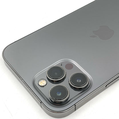 【全額返金保証】【最速発送】Apple iPhone iPhone 12 Pro Max 128GB グラファイト Softbank 白ロム 動作確認済 77%