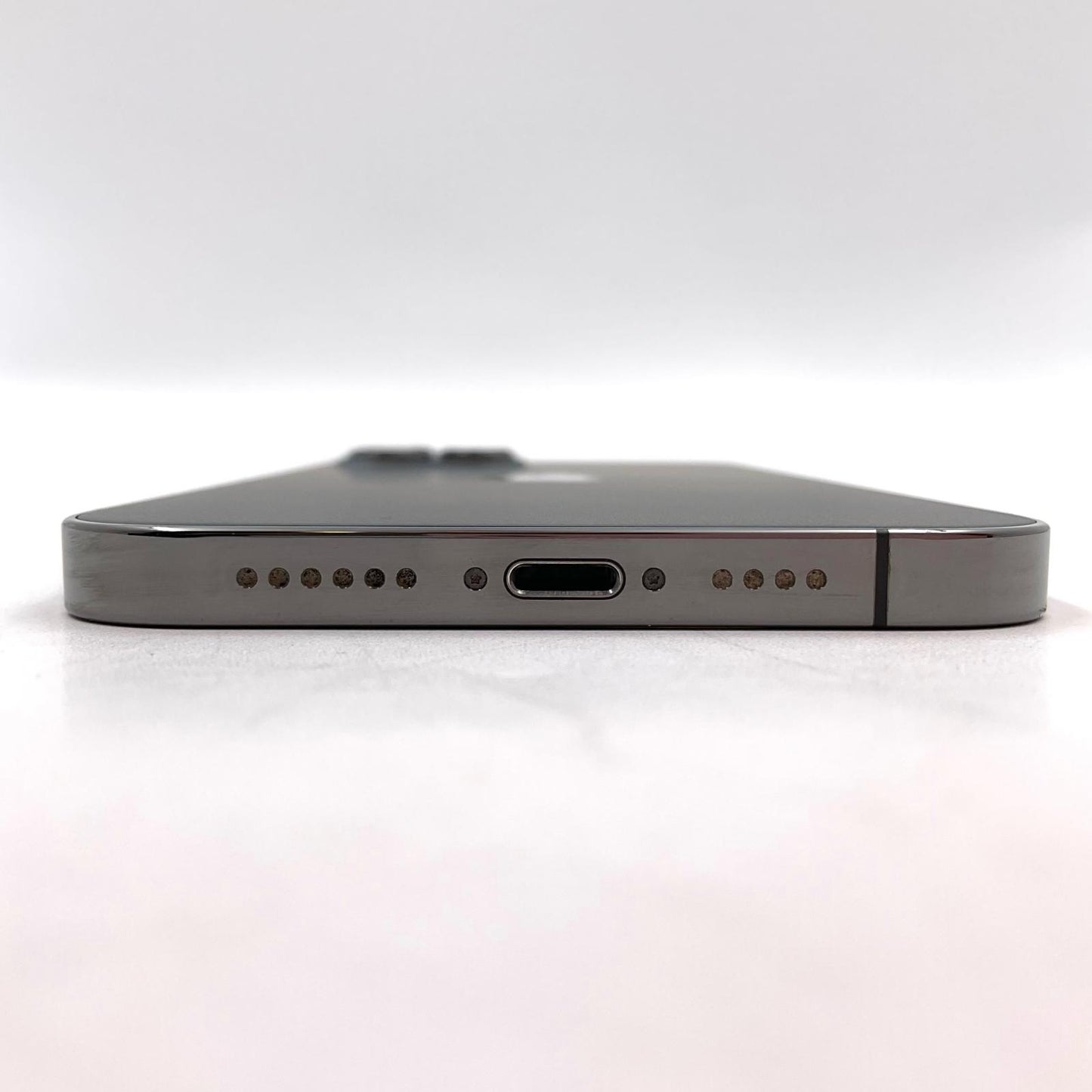 【全額返金保証】【最速発送】Apple iPhone iPhone 12 Pro Max 128GB グラファイト Softbank 白ロム 動作確認済 77%
