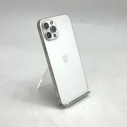 【全額返金保証】【最速発送】Apple iPhone iPhone 12 Pro 128GB シルバー Softbank 白ロム 動作確認済 72%