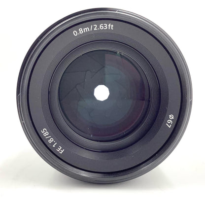 【全額返金保証】【最速発送】Sony FE 85mm F1.8 SEL85F18 超美品 動作確認済