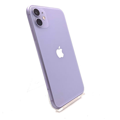 【全額返金保証】【最速発送】Apple iPhone iPhone 11 128GB パープル SIMフリー 白ロム 動作確認済 73%