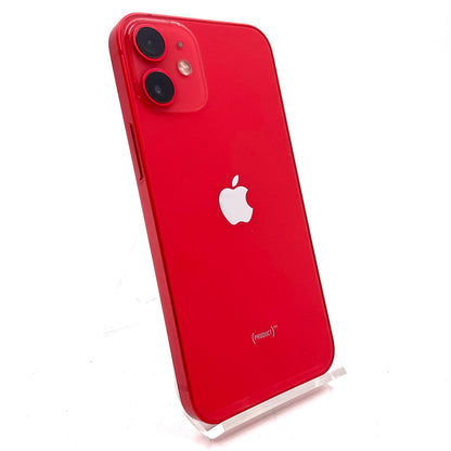 【最速発送】Apple iPhone iPhone 12 mini 128GB (PRODUCT)RED au 白ロム【難有】 75%