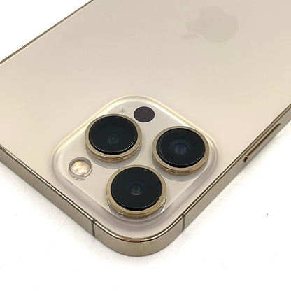 【全額返金保証】【最速発送】Apple iPhone iPhone 13 Pro Max 256GB ゴールド Softbank SIMフリー 白ロム 動作確認済 78%