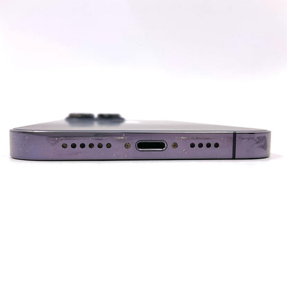 【全額返金保証】【最速発送】Apple iPhone iPhone 14 Pro Max 512GB ディープパープル SIMフリー 白ロム 動作確認済 81%