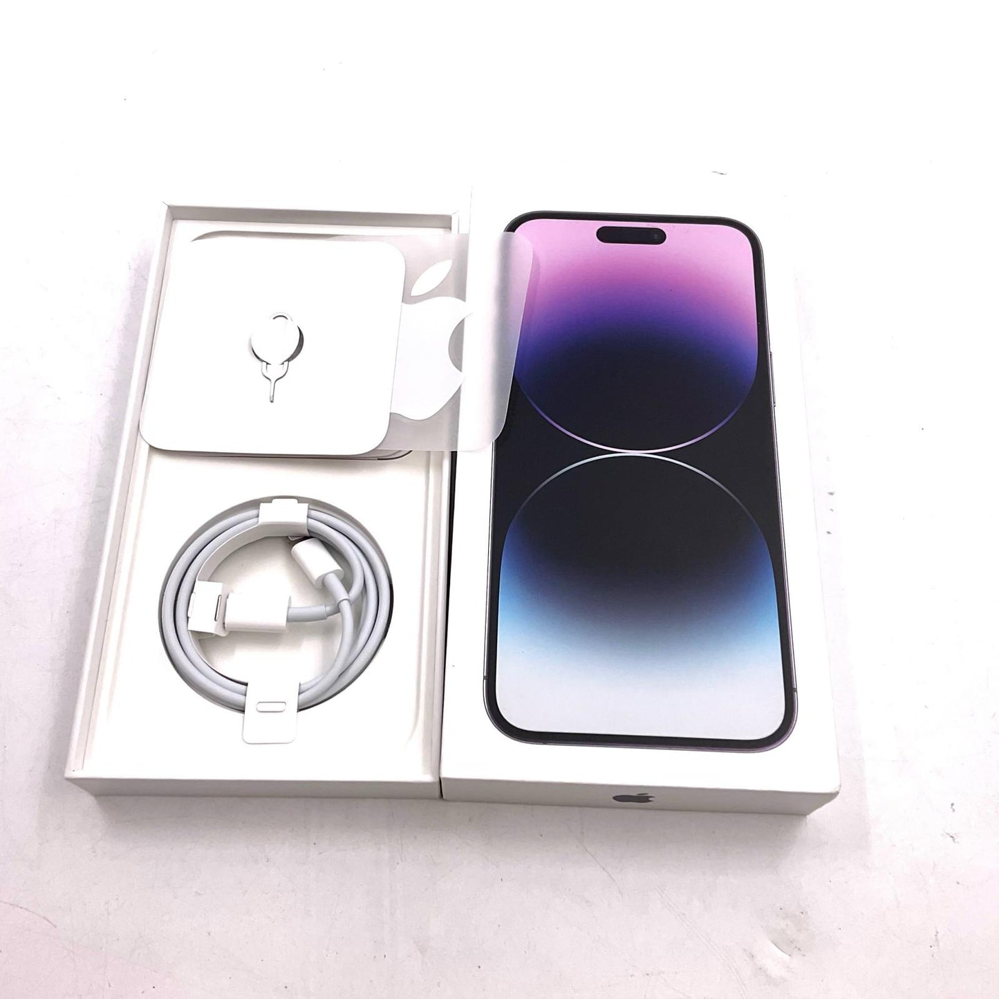 【全額返金保証】【最速発送】Apple iPhone iPhone 14 Pro Max 512GB ディープパープル SIMフリー 白ロム 動作確認済 81%