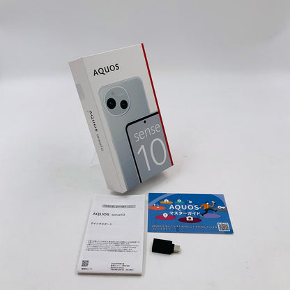 【全額返金保証】【最速発送】SHARP AQUOS sense10 256GB カーキグリーン SIMフリー SH-M33 白ロム 超美品 動作確認済