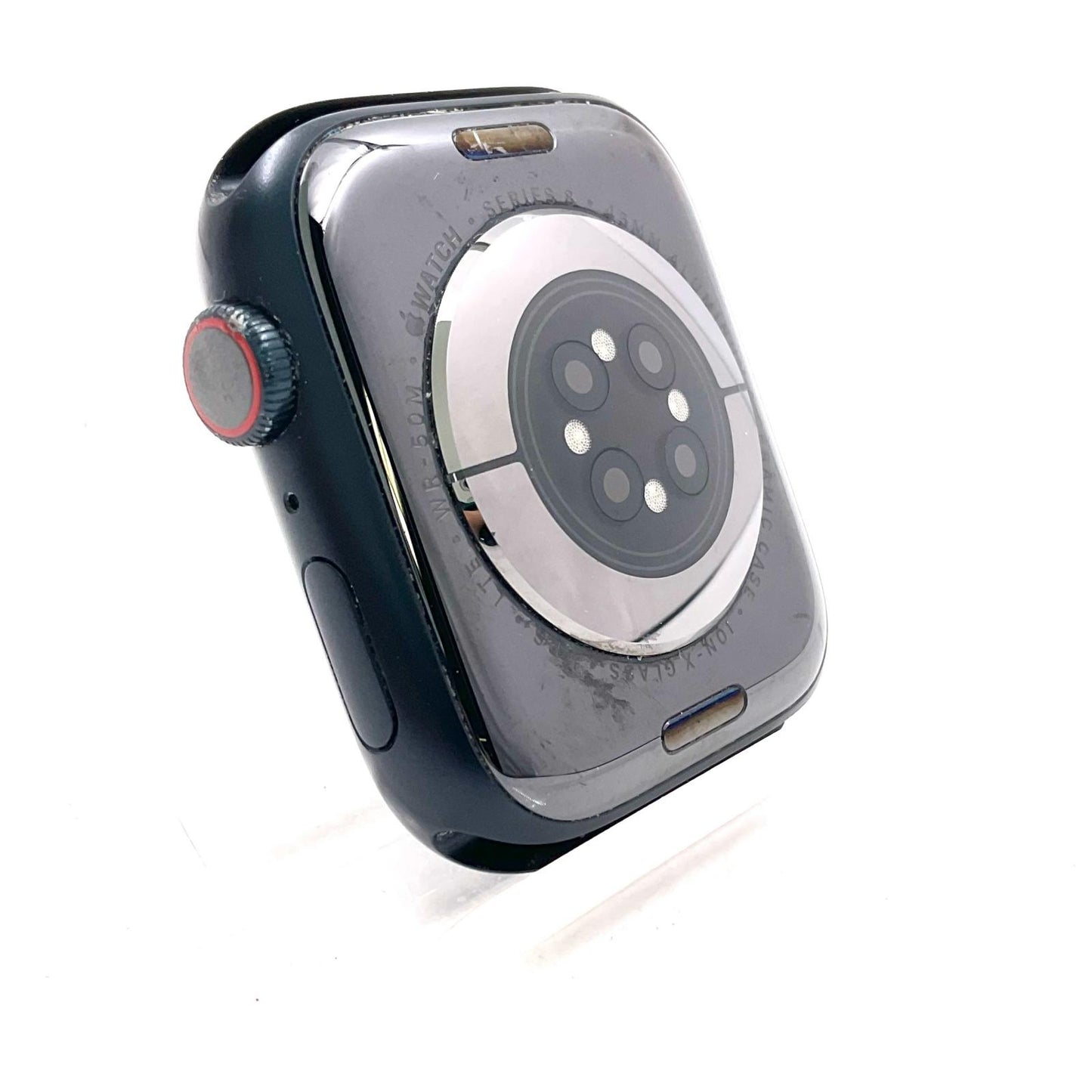 【全額返金保証】【最速発送】Apple Watch Series 8 アルミニウム 45mm GPS+Cellular 白ロム 82% 動作確認済