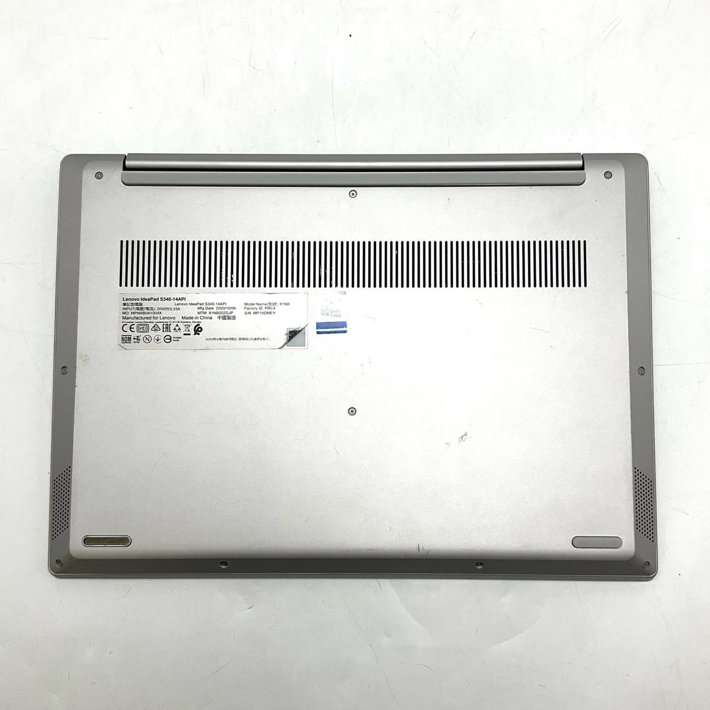 【最速発送】Lenovo IDEAPAD S340 81NB002GJP AMD Ryzen 5 3500U 8GB M.2 SSD 256GB 78%【難有】
