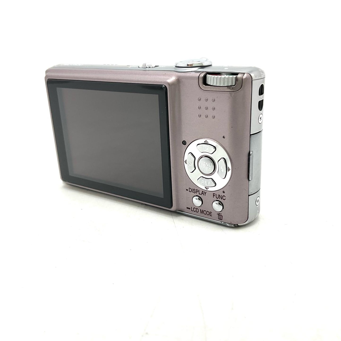 【全額返金保証】【最速発送】Panasonic コンパクトデジタルカメラ LUMIX DMC-FX30 動作確認済