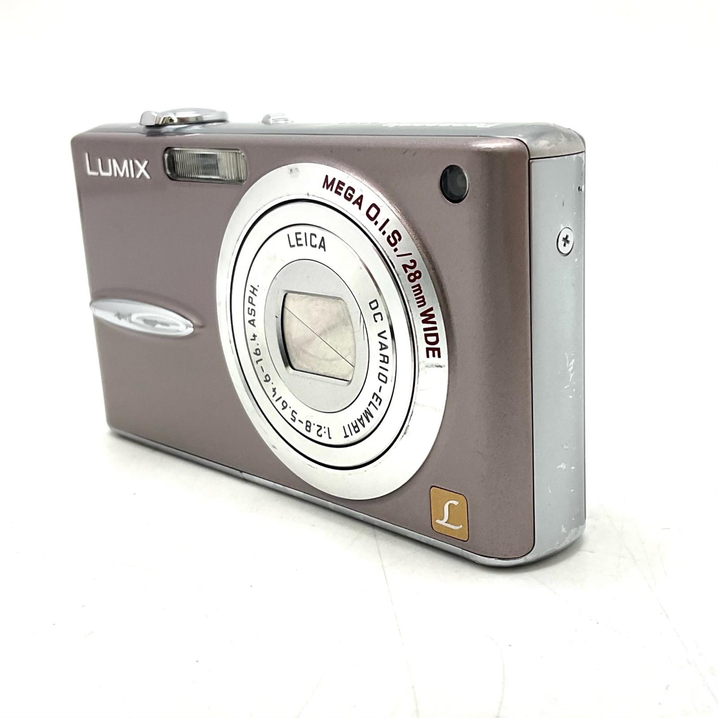 【全額返金保証】【最速発送】Panasonic コンパクトデジタルカメラ LUMIX DMC-FX30 動作確認済