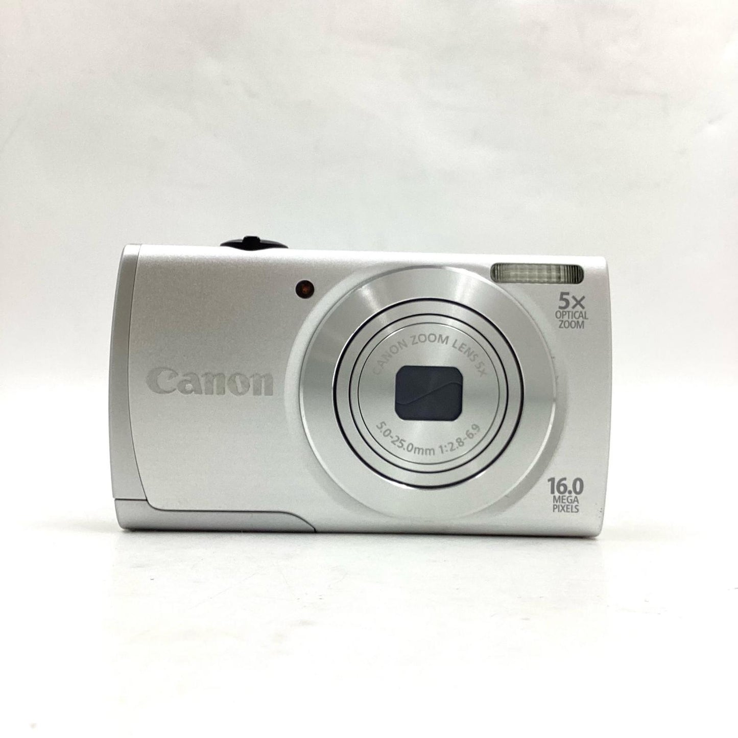 【全額返金保証】【最速発送】Canon デジタル一眼 Powershot A2600HD シルバー 美品 動作確認済