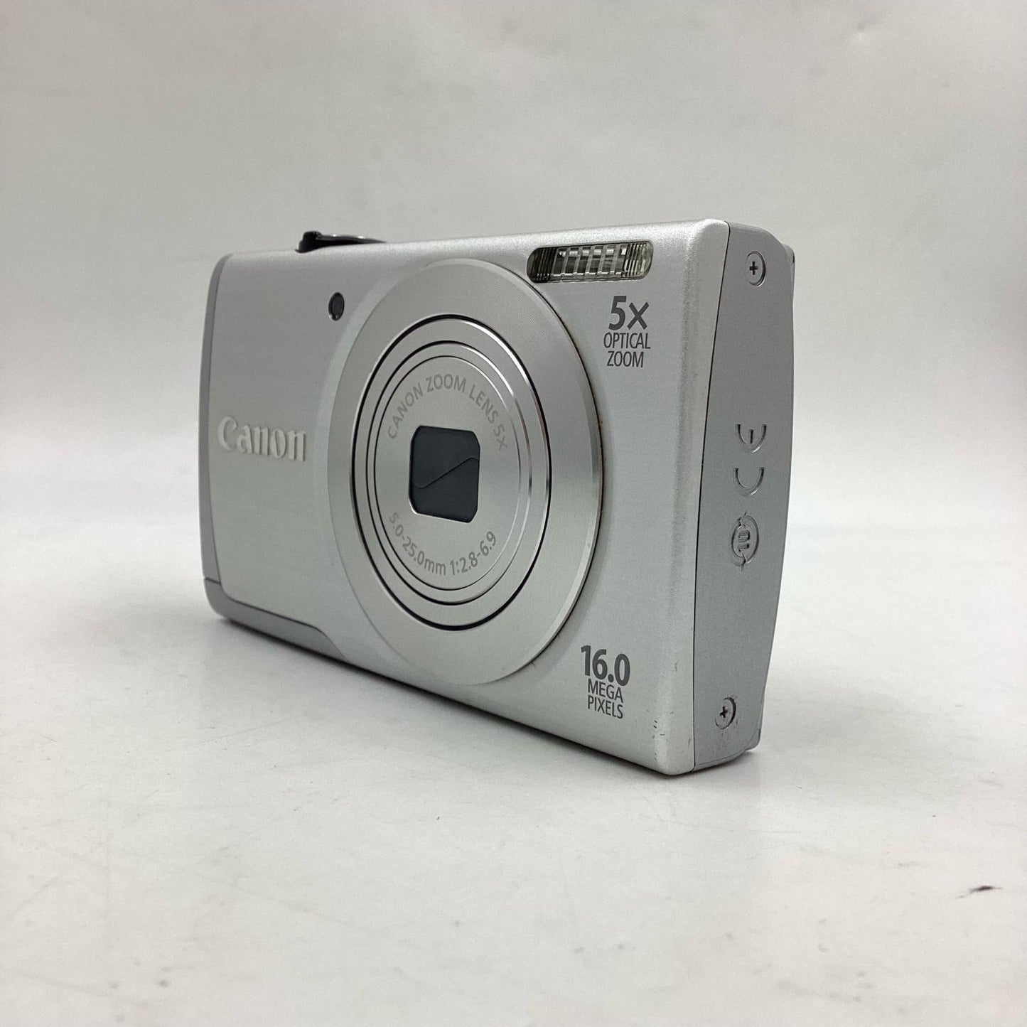 【全額返金保証】【最速発送】Canon デジタル一眼 Powershot A2600HD シルバー 美品 動作確認済