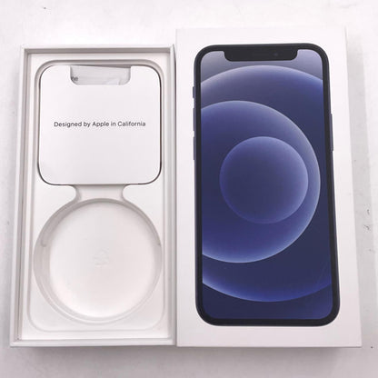 【全額返金保証】【最速発送】Apple iPhone iPhone 12 mini 64GB ブラック au 白ロム 動作確認済 83%